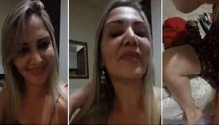 Mulher grava vídeo para amante e envia por engano no grupo da família do marido, assista o vídeo